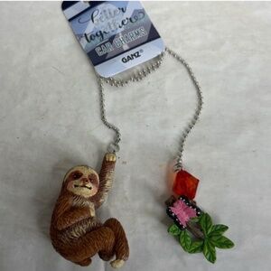 Ganz Better Together Car Charm Sloth and Branch Decorative Accessory Rearview